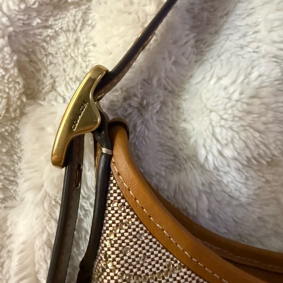 Coach Rainbow Candy Crystal Hamptons Hobo Bag - Picture 13 of 16